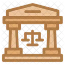 Courthouse Building Court Icon