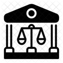 Courthouse Court Courtroom Icon