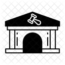 Courthouse Building Court Icon