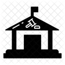 Courthouse Building Court Icon
