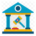 Courthouse Courtroom Building Icon
