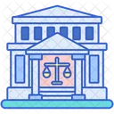 Courthouse Courtroom Building Icon