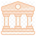 Courthouse Building Court Icon