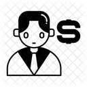 Courtier  Icône