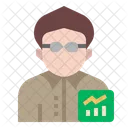 Courtier Emploi Avatar Icône