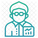 Courtier Emploi Avatar Icône
