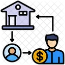 Courtier Agent Immobilier Agent Icône