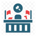 Courtroom Document Court Icon