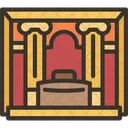Courtroom Courthouse Trial Icon