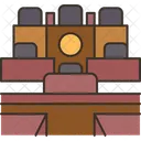 Courtroom Trial Prosecution 아이콘