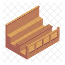Courtroom Seats Courtroom Sitting Courtroom Furniture Icon