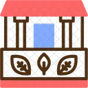 Courtyard Inner Yard Enclosed Space Icon