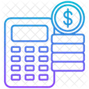 Cout Budget Calculateur Icône