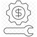 Reparation Cout Thinline Icon Icône