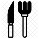 Couteau Et Fourchette Couteau Fourchette Icon