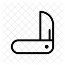 Couteau Pliant De Voyage Icône