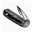 Couteau Utilitaire Couteau De Poche Tranchant Icône