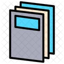 Cover Book Cover File Holder Icon