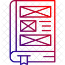 Cover Front Page Book Jacket Icon