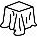 Cover Table Tablecloth Icon