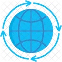 Coverage World Wide Globe Icon