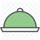 Covered Food Tray Icon