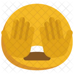 Covered Emoji Icon
