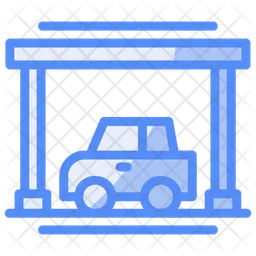 Covered Parking  Icon