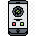 Covid App Call Smartphone Icon