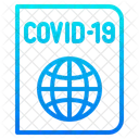 Covid-Passwort  Symbol