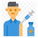 Covid Patient Patient Vaccination Icon