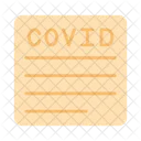 Covid Report Report Coronavirus Icon