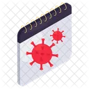 Medical Appointment Covid Schedule Planner Icon