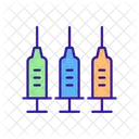 Covid vaccines types  Icon