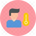 Covid 19 Sick Boy Avatar Icon
