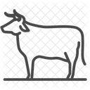 Cow Livestock Beef Icon