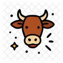 Qurbani Cow Head Icon