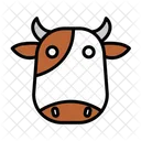 Cow Pet Animal Cattle Icon