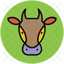 Cow Face Bull Icon