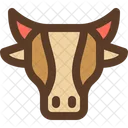 Cow Cattle Head Icon
