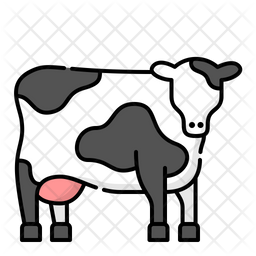 Cow Icon Of Colored Outline Style Available In Svg Png Eps Ai Icon Fonts
