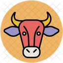 Cow Bovine Animal Icon