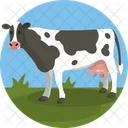 Diary Cow Cattle Icon