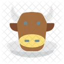 Cow Beef Cuisine Icon