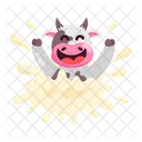 Cow Cartoon  Icon