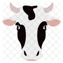 Cow Face  Icon