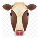 Cow Face Animal Cow Icon
