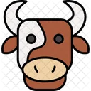 Cow Face Cow Animal Icon