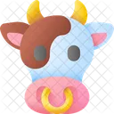 Cow Animal Farm Icon
