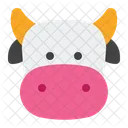 Cow Cattle Animals Icon